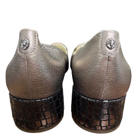 Anne Klein Kimbra Womens Leather Pointed Toe Block Heel Pumps Shoes sz 6.5 M - Picture 11 of 16